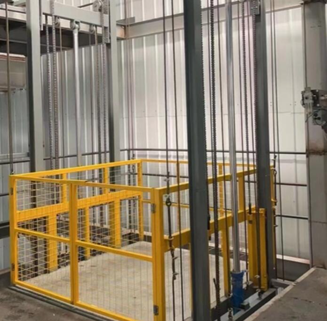 天柱导轨式升降机一般加工周期